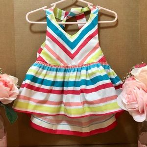 NEW Janie and Jack Stripe Halter Top 18M
